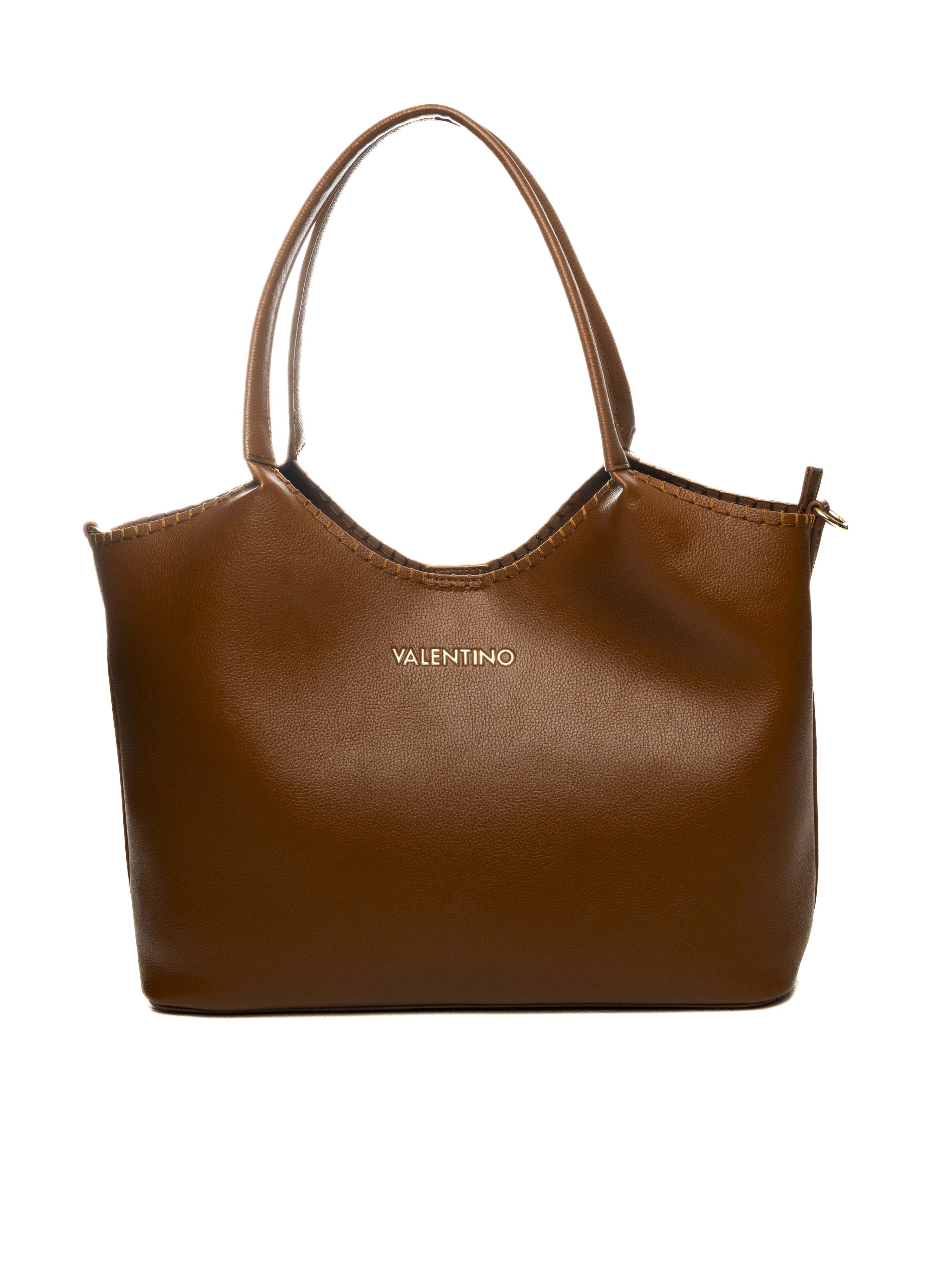 VALENTINO borsa a spalla aleksandra marrone VBS9W901 ALEKSANDRA-CUOIO 