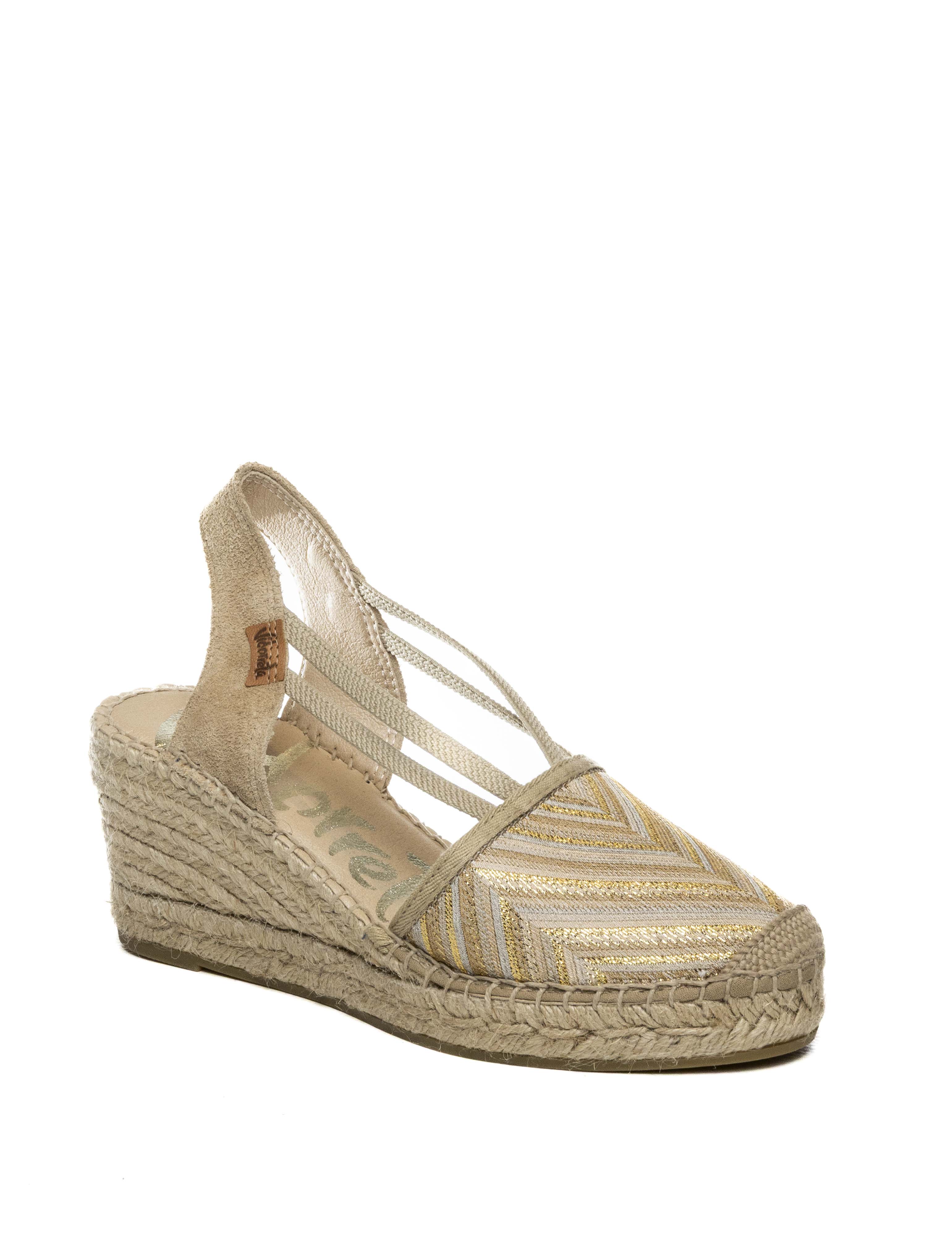 VIDORRETA espadrilles tejido espiga arena 111 TEJIDO ESPIGA-ARENA 