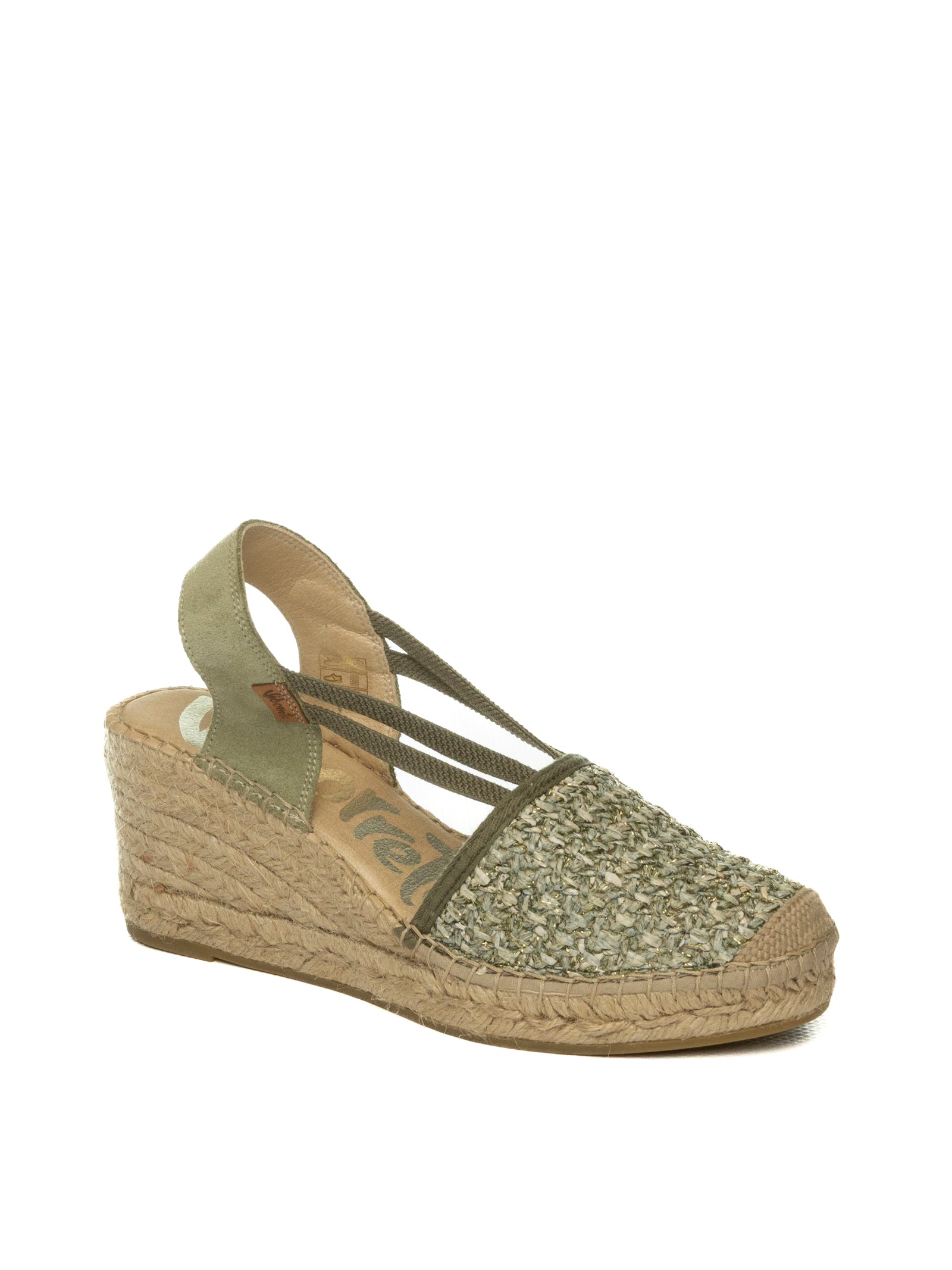 VIDORRETA Espadrilla raffia khaki 18400 RAFIA-KAKI 