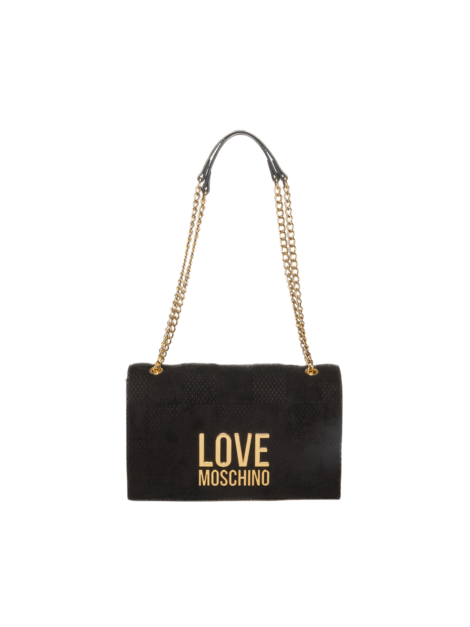 borsa a spalla nera LOVE MOSCHINO Pk by Paskal