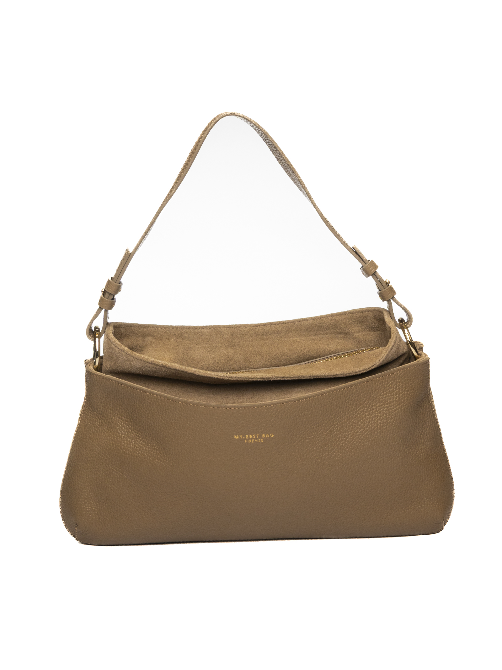 taupe nora shoulder bag MY-BEST BAG Pk by Paskal