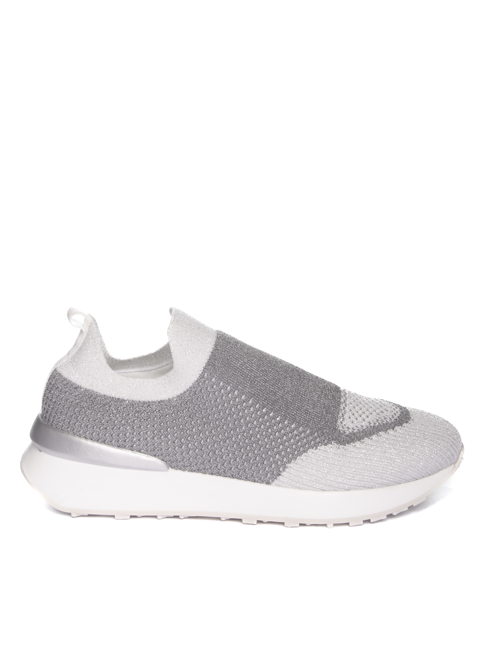 Silver mesh sneaker UMA PARKER NEW YORK Pk by Paskal