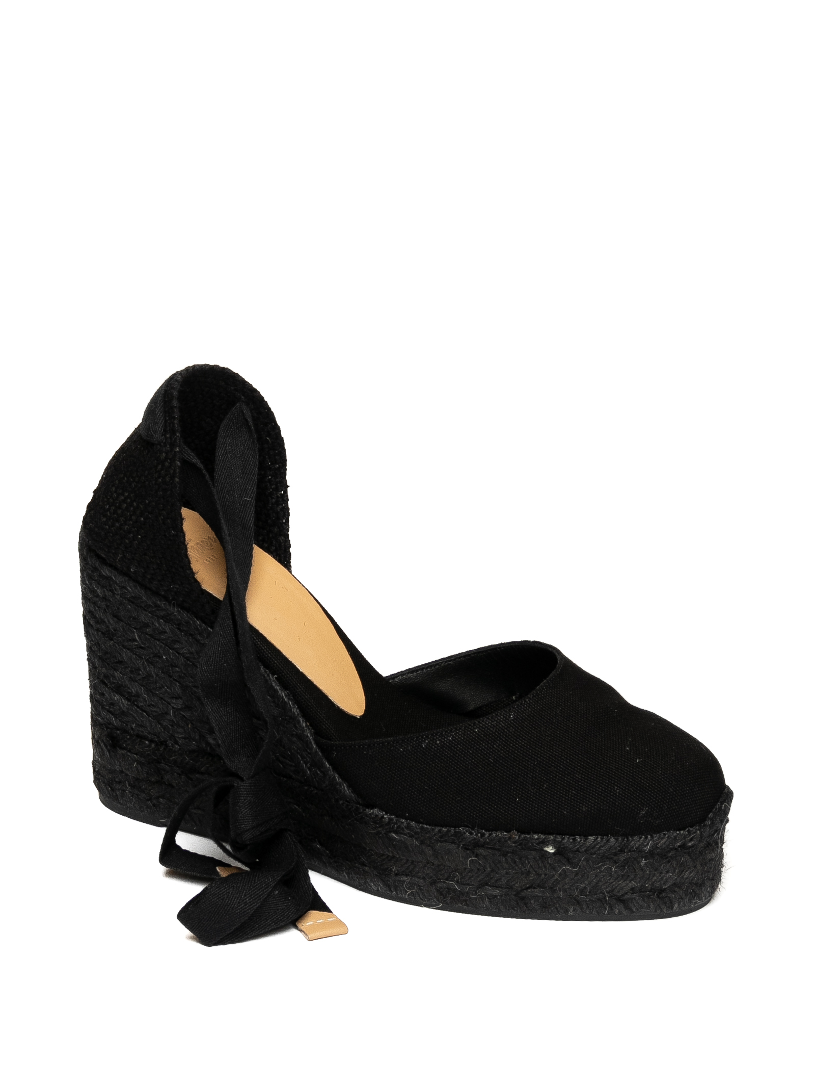Total black carina espadrillas CASTANER Pk by Paskal
