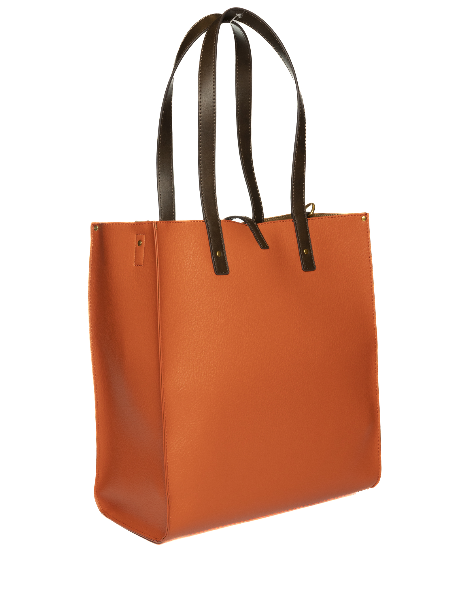 borsa a spalla logo zucca