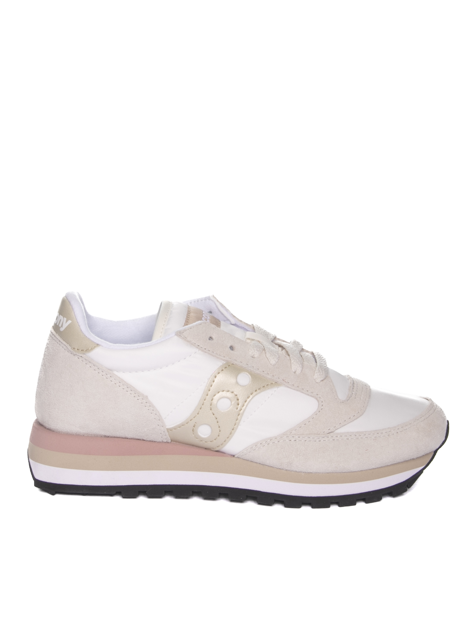 Saucony Beige E Bianche Grey/gold Jazz Triple Sneaker