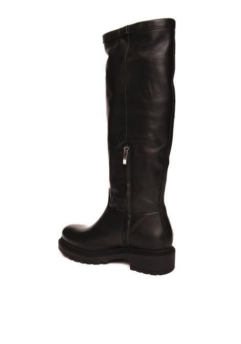 stivale in pelle nero UP44 | MA672VIT-NERO
