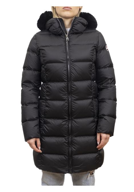 piumino lungo cangiante nero COLMAR | 2221E2Y0-99