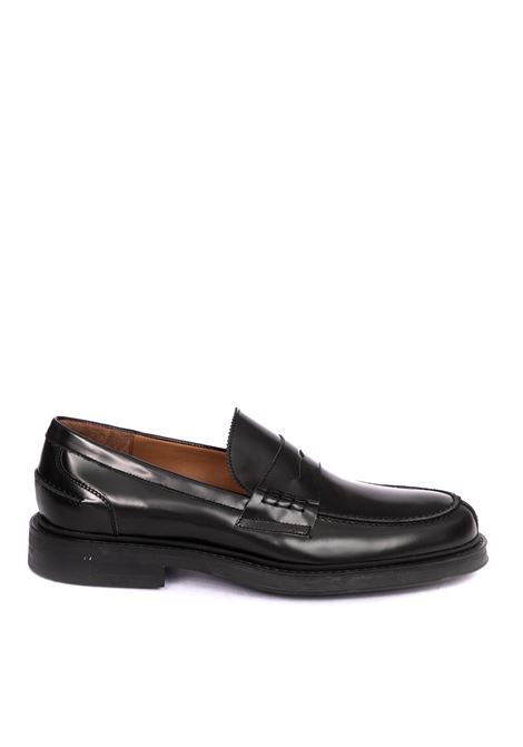 mocassino in pelle semilucida nero  FRAU | 73S8BRISTOL-NERO