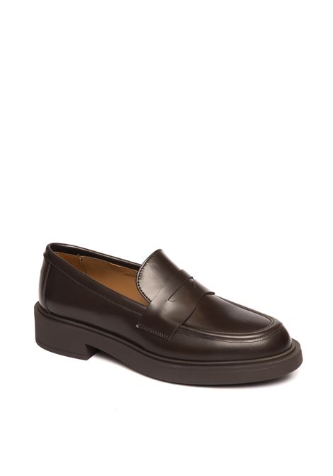 Mocassino pelle bordò FRAU | 97S4BRISTOL-MULBERRY
