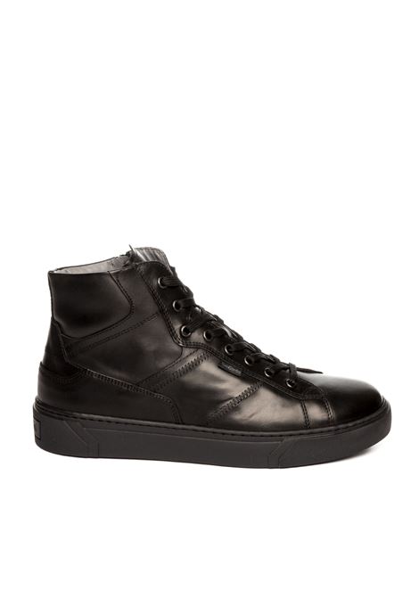 Sneaker pelle nero NERO GIARDINI Pk by Paskal