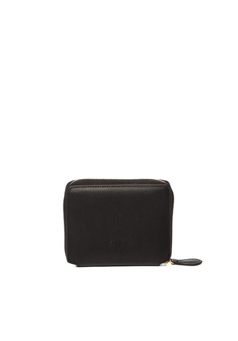 portafoglio taylor nero/oro PINKO | 100249-A0F1TAYLORZIP-Z99Q