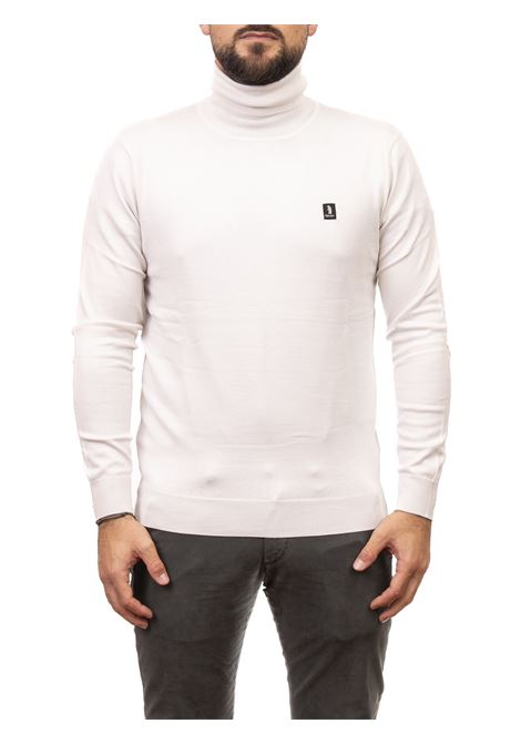 maglione collo alto logo ghiaccio REFRIGUE | 2811W0066TURTLENECK-ICE