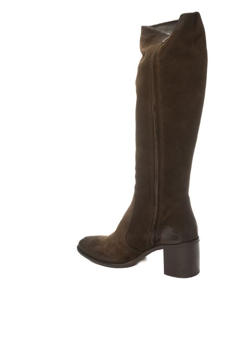 Stivale camoscio moro UP44 | EL646INGR.-MORO