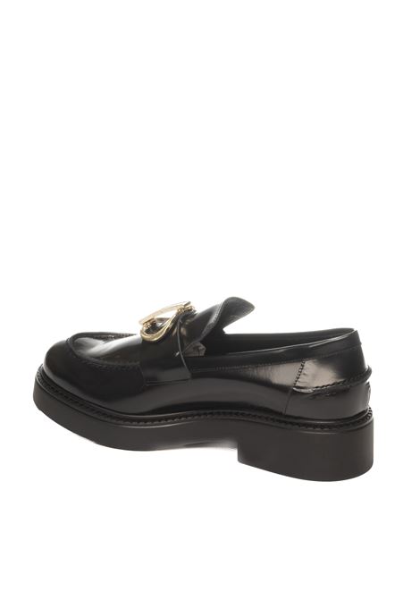 Mocassino pelle nero VSL | 7714ASPORT-NERO