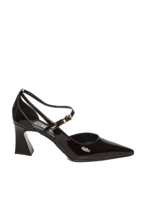 Burgundy patent décolleté ALBANO | 2915VERN-BORDEAUX