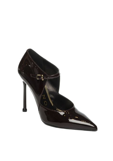 Burgundy patent décolleté ALBANO | 2926VERN-BORDEAUX