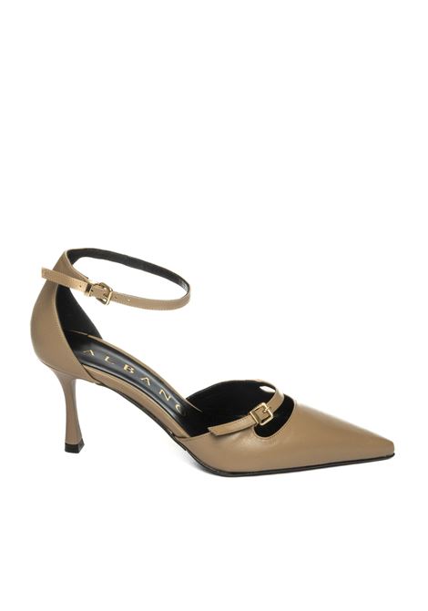 Beige leather décolleté ALBANO | 2938VIT-VISONE