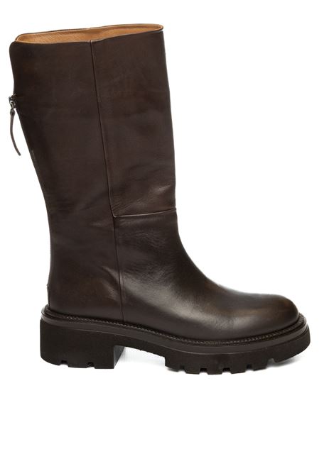 Stivale pelle moro ALBANO | 3023VIT-MORO