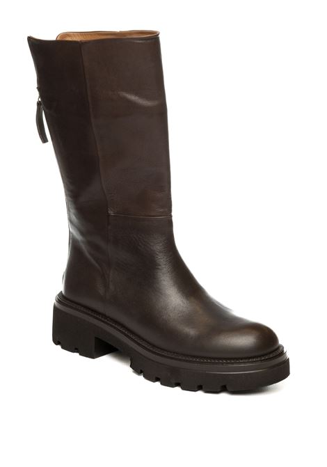 Stivale pelle moro ALBANO | 3023VIT-MORO