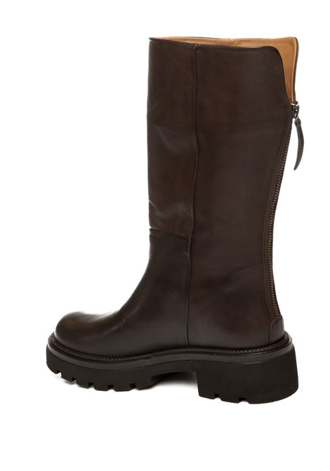 Stivale pelle moro ALBANO | 3023VIT-MORO