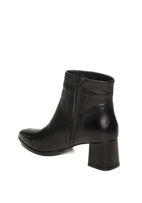Black leather boot ALBANO | 605VIT-NERO