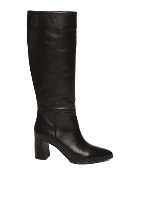 Dark brown leather boot ALBANO | 609VIT-MORO