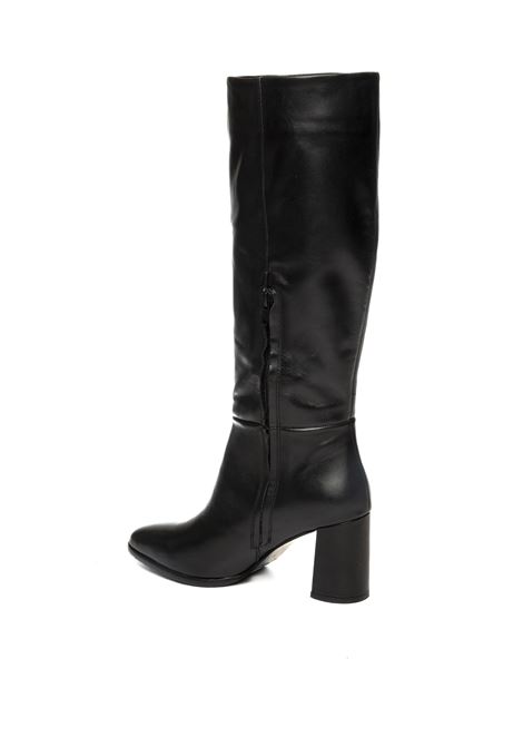 Black leather boot ALBANO | 609VIT-NERO