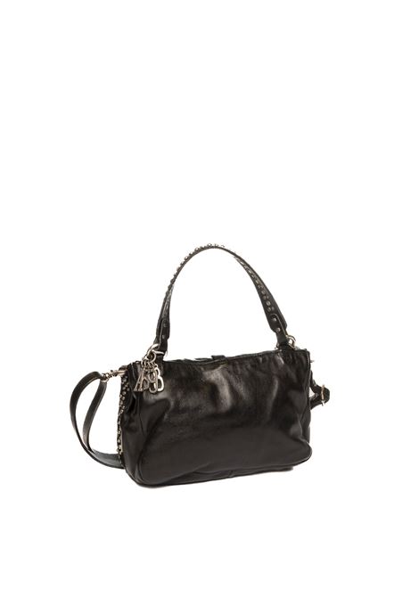 borsa a spalla pelle nera AS98 | 200524PELLE-NERO