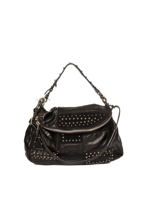 borsa a spalla pelle nera AS98 | 200771PELLE-NERO