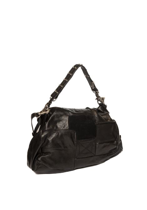 borsa a spalla pelle nera AS98 | 200771PELLE-NERO