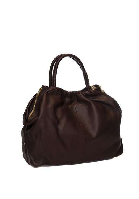 plum handbag BIASIA | BIBP9E701RUFFLE-PRUGNA