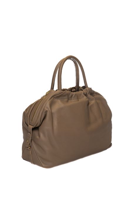 taupe handbag BIASIA | BIBP9E701RUFFLE-TAUPE