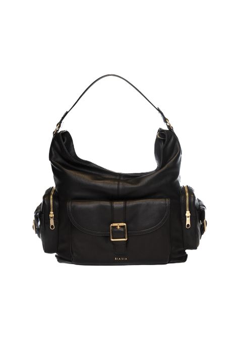 black shoulder bag BIASIA | BIBP9EC03FACTOR-NERO