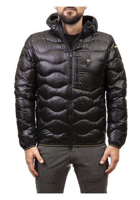 black wave down jacket BLAUER | C03074WAVE-999