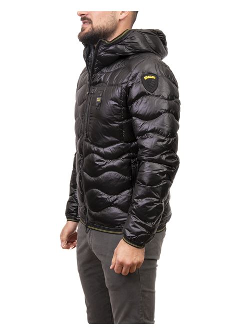 black wave down jacket BLAUER | C03074WAVE-999