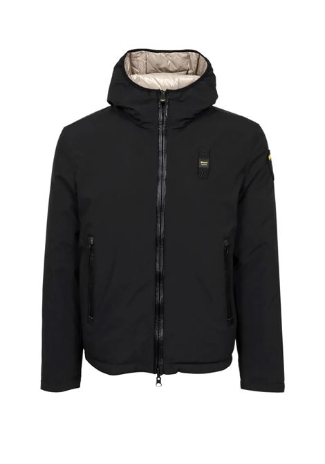 black ballard down jacket BLAUER | C06082BALLARD-999