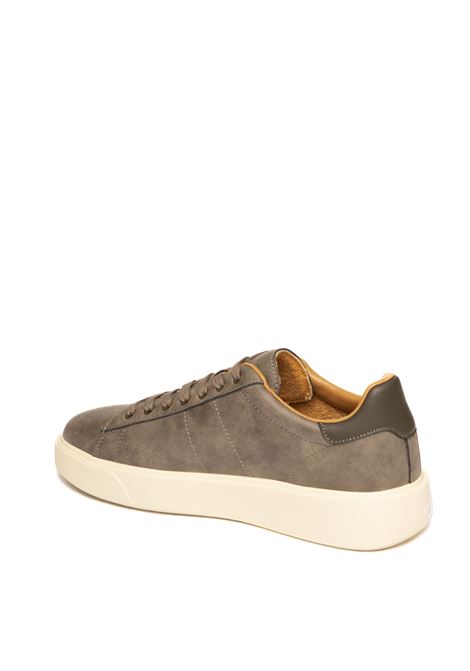 Sneaker buck taupe BLAUER | BUCK01NUBUK-TAU/MIL
