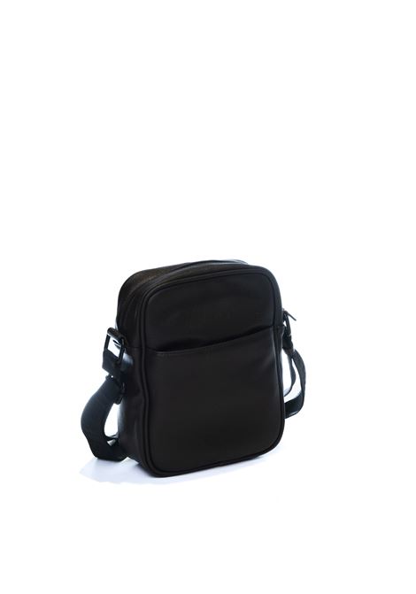 dark brown shoulder bag BLAUER | FORT03/WALPELLE-D.BROWN