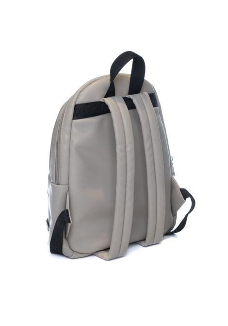 cream leather logo backpack BLAUER | POLLY02/CUSPELLE-CREAM