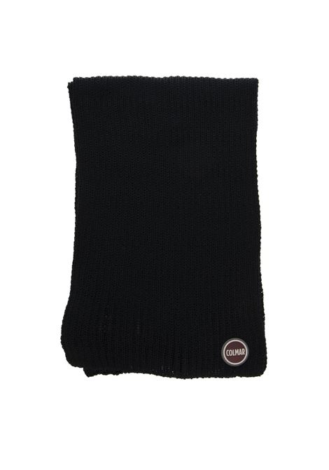 unisex blue logo scarf COLMAR | 5298N2YB-68