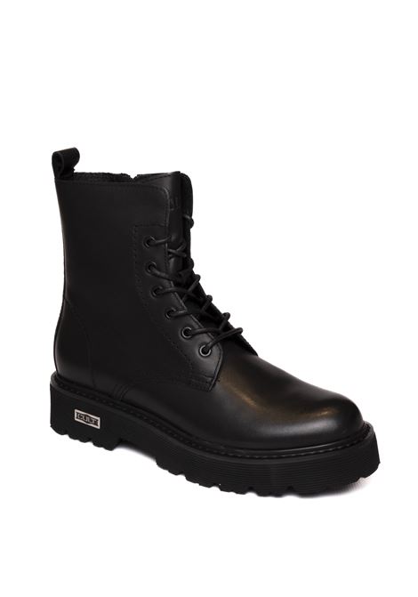 anfibio slash nero CULT | CLM3037LEATHER-BLACK