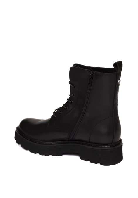 anfibio slash nero CULT | CLM3037LEATHER-BLACK