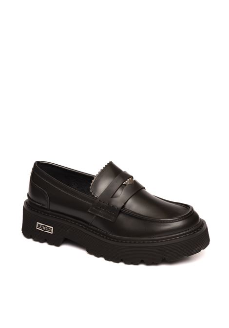 black slash loafer CULT | CLW3947SLASH-BLACK