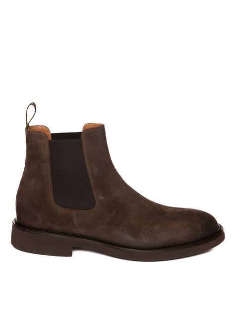 Cocoa suede beatles DOUCAL'S | 1343VISONE-CACAO