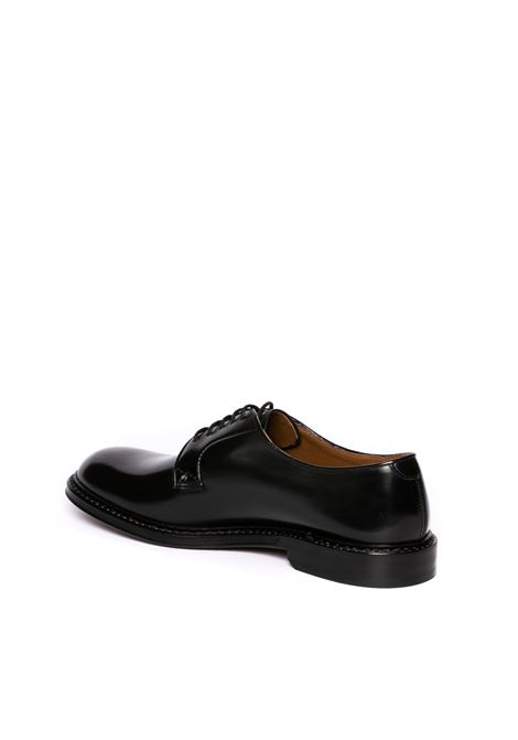 Black 1385 lace-up DOUCAL'S | 1385HORSE-NERO