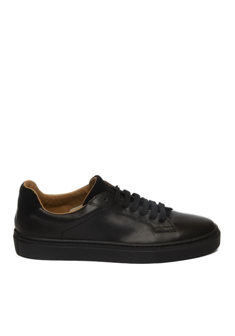 Total black leather sneaker FRAU | 29L7MATT.WILL-NERO