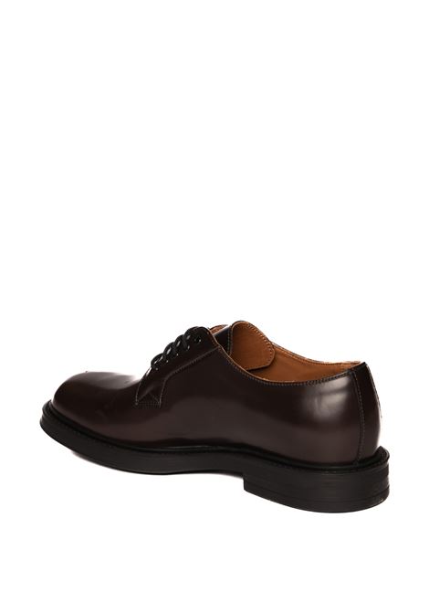 derby in pelle semilucida bordeaux FRAU | 73Q1BRISTOL-MULBERRY
