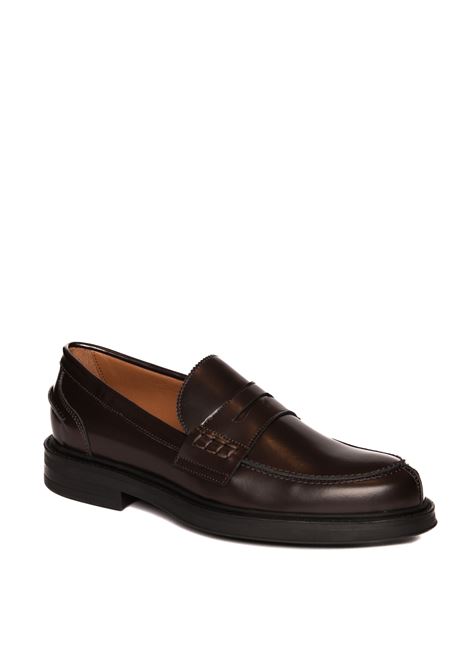mocassino in pelle semilucida mulberry FRAU | 73Q8BRISTOL-MULBERRY