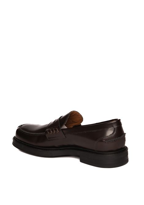 mocassino in pelle semilucida mulberry FRAU | 73Q8BRISTOL-MULBERRY