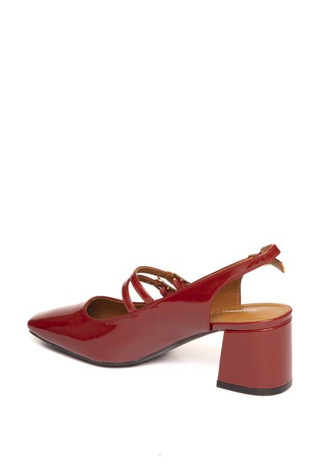 Burgundy naplak slingback GIOSEPPO | 73272SODUS-BORDEAUX